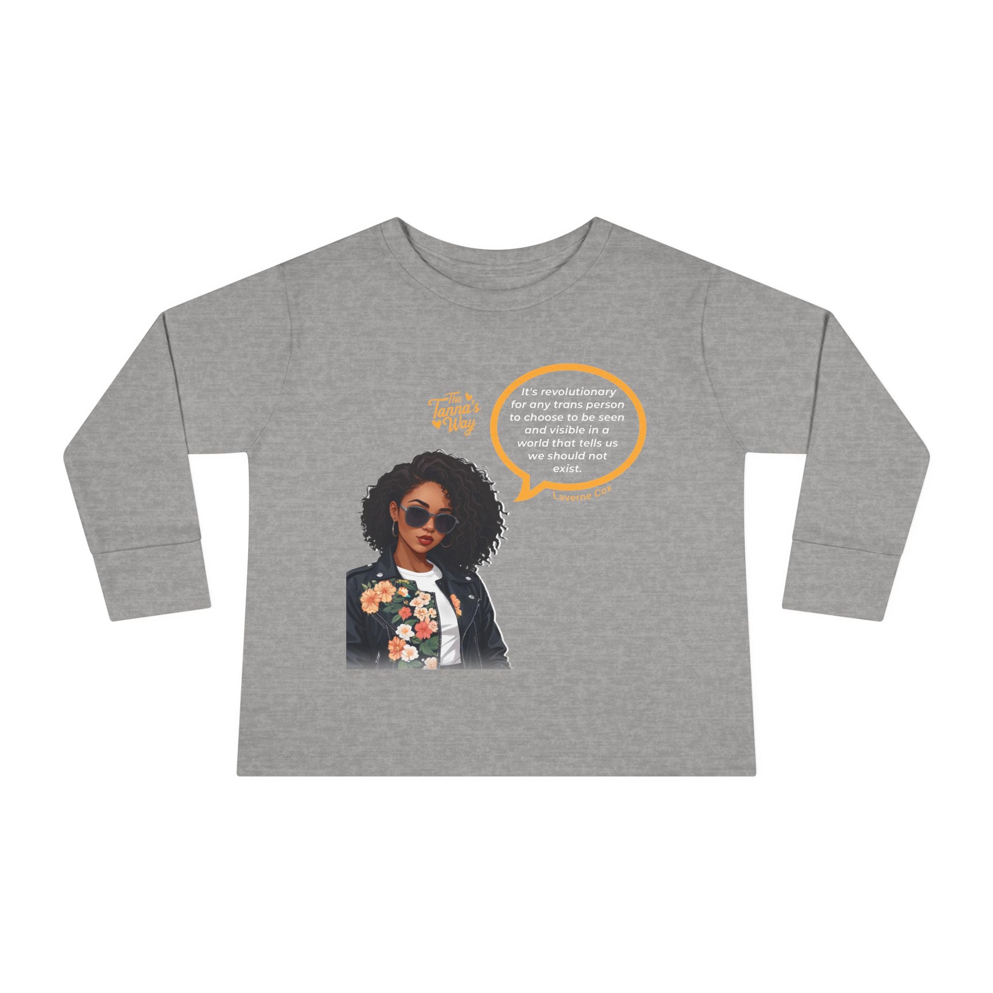 Laverne Cox | Toddler Long Sleeve Tee